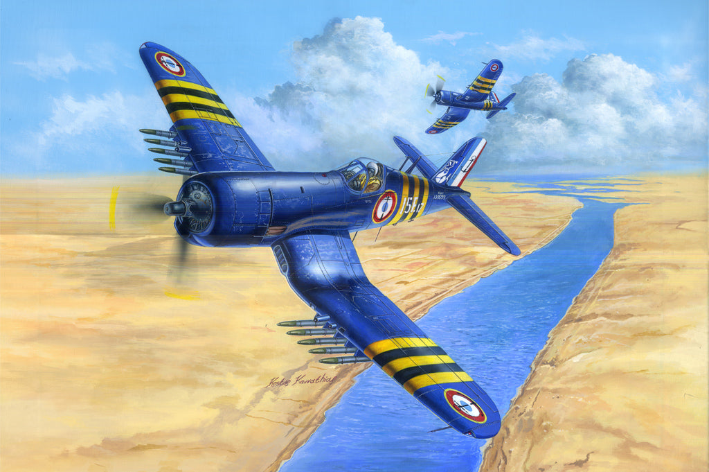 1/48 F4U-7 Corsair French Navy - Hobby Sense