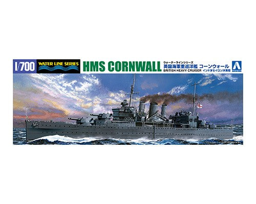 1/700 HMS Cornwall British Heavy Cruiser - Hobby Sense