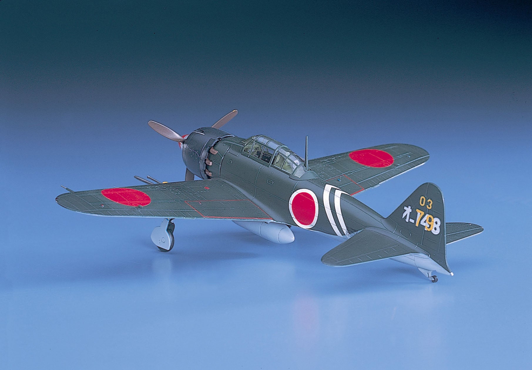 1/72 Zero Fighter Type 52 Hei (Zeke) - Hobby Sense