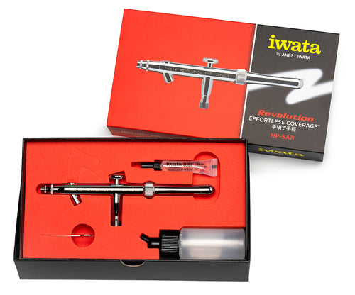 IWATA Revolution HP-SAR Siphon Feed Single Action Airbrush - Hobby Sense