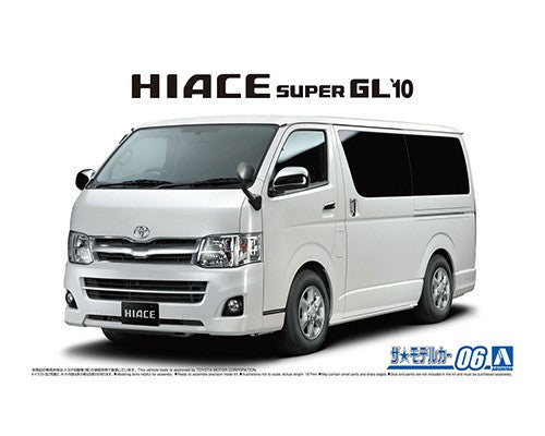 1/24 Toyota TRH200V Hiace Super GL '10 - Hobby Sense