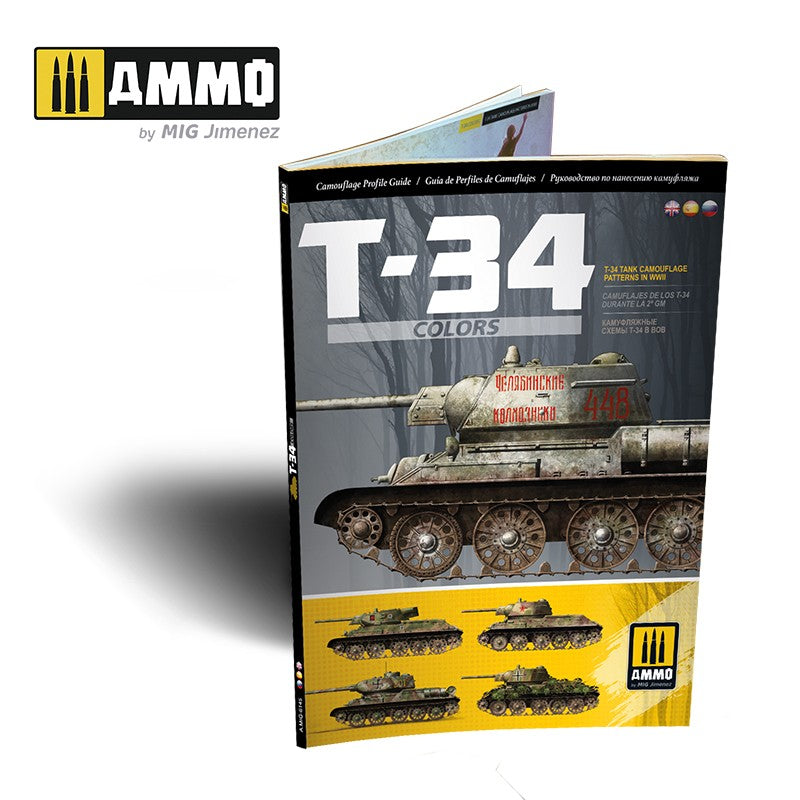 Ammo Mig T-34 Colors: T-34 Tank Camouflage Patterns in WWII - Camouflage Profile Guide - Hobby Sense