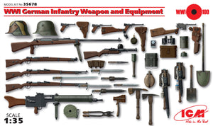 1/35 WWI German Infantry Weapon and Equipment - Hobby Sense