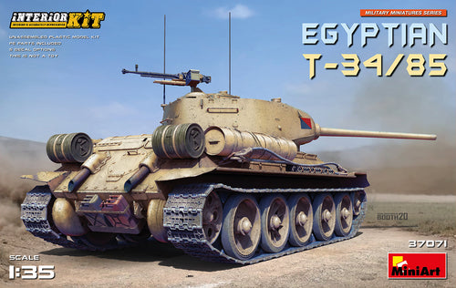 1/35 Egyptian T34-85, Interior Kit - Hobby Sense