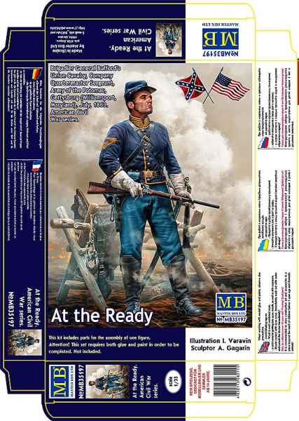 1/35 At the Ready, Brigadier General Bufford’s Union Cavalry. American Civil War series - Hobby Sense