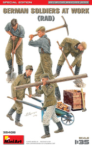 1/35 German Soldiers at Work (RAD) Special Edition - Hobby Sense