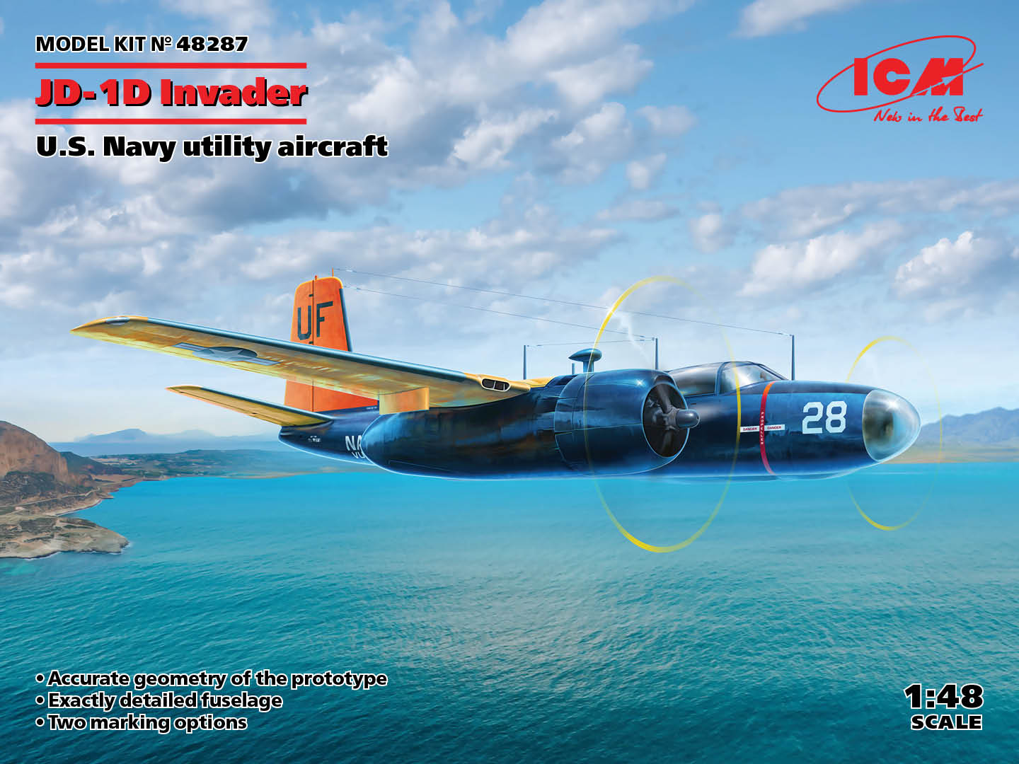 1/48 Jd1D, US Navy Utility Aircraft - Hobby Sense