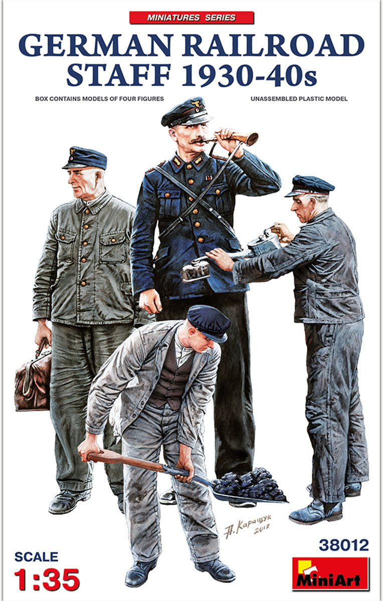 1/35 German Railroad Staff 1930-40s - Hobby Sense