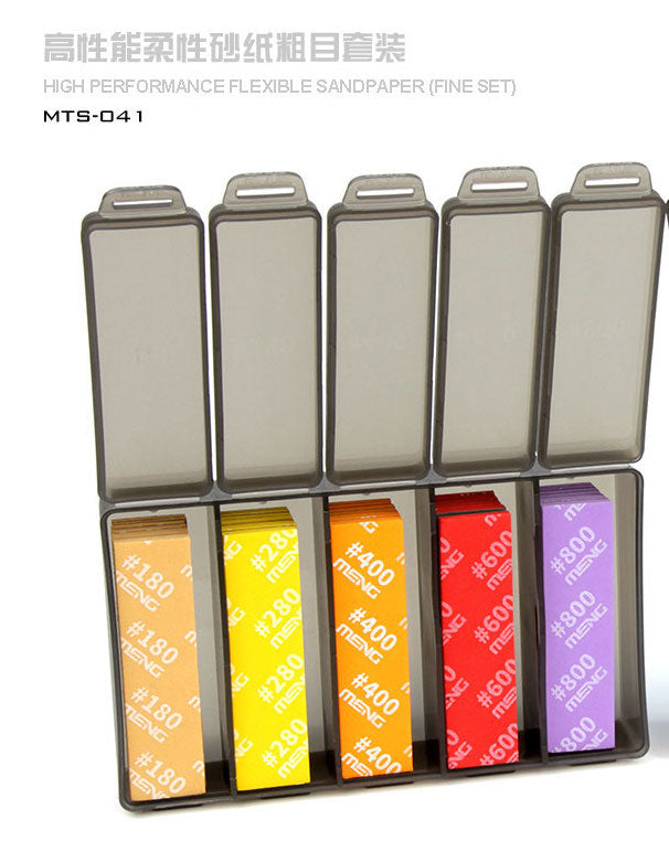 High Performance Flexible Sandpaper, Fine Set - 30Pcs - Hobby Sense