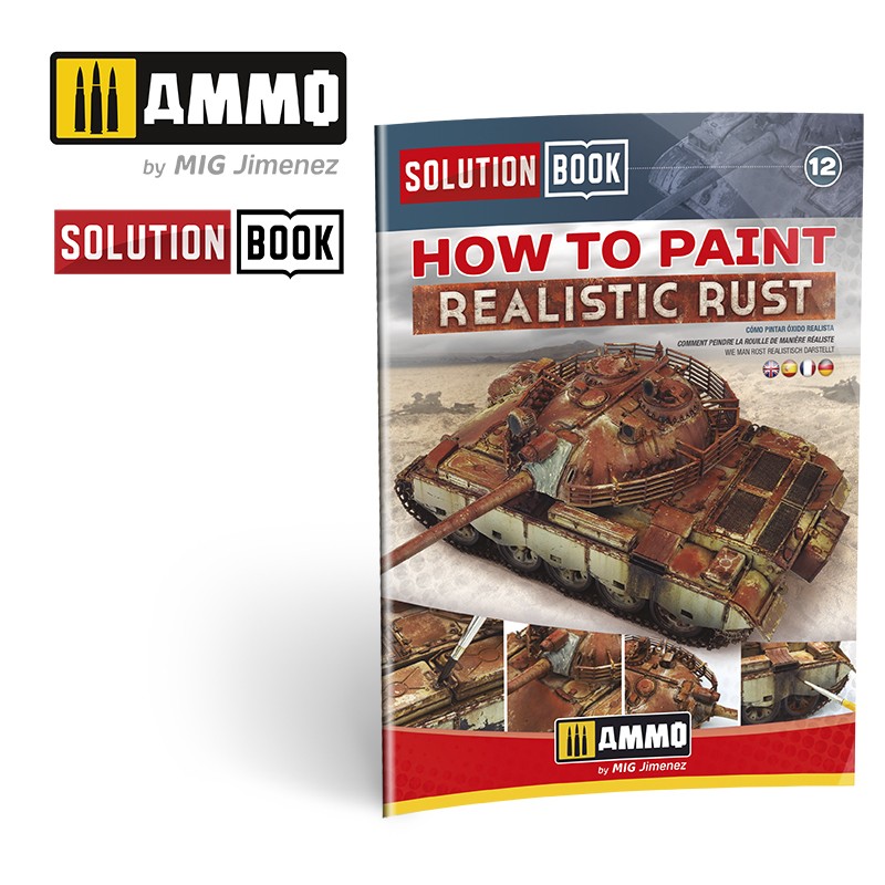 How To Paint Realistic Rust Solution Book - Hobby Sense