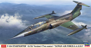 1/48 F-104 Starfighter (G/DJ Version) (Two seater) Taiwan Airforce / J.A.S.D.F. - Hobby Sense