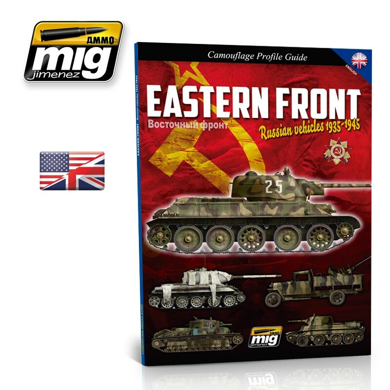 Ammo Mig Eastern Front Russian Vehicles 1935-1945 - Camouflage Profile Guide - Hobby Sense