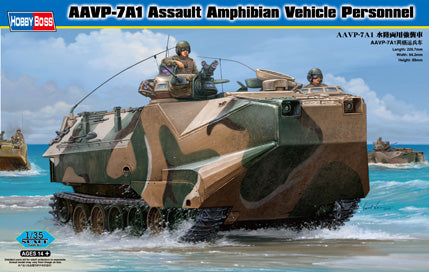1/35 AAVP-7A1 Assault Amphibian Vehicle Personnel - Hobby Sense
