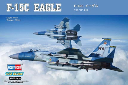 1/72 F15C Eagle Fighter - Hobby Sense