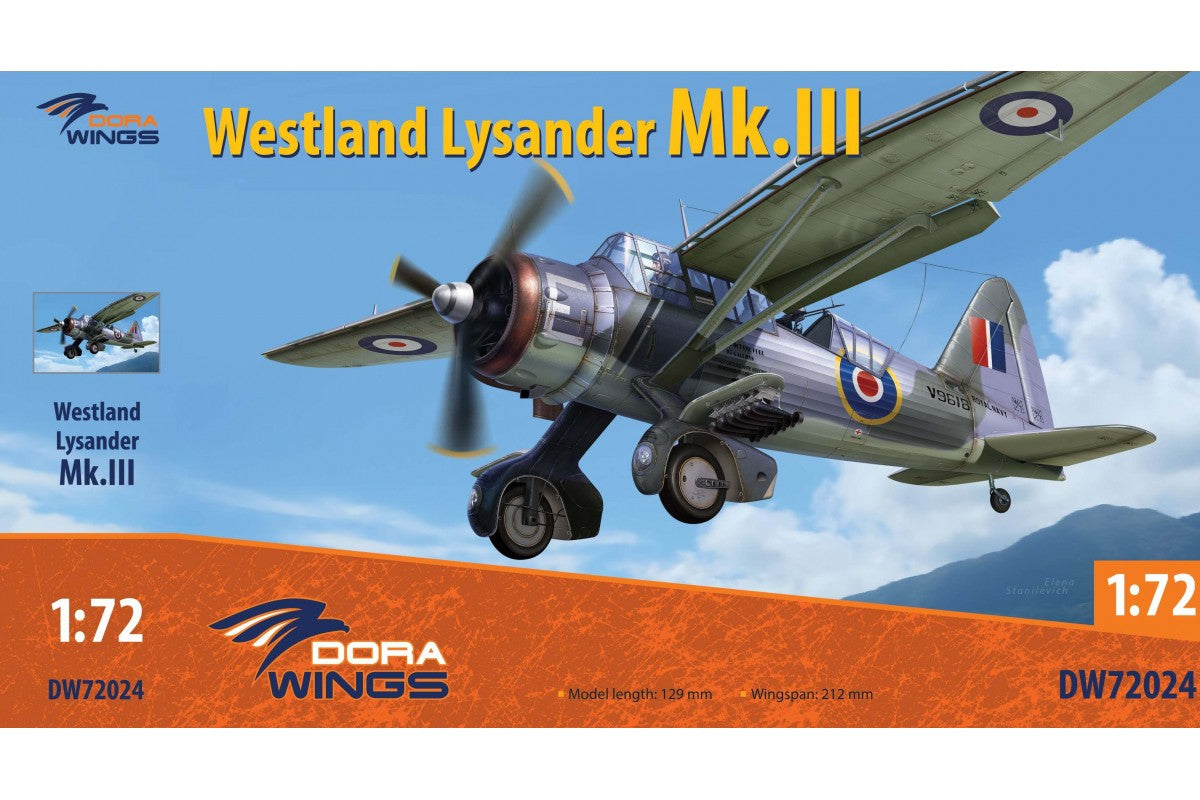 1/72 Westland Lysander Mk.III - Hobby Sense