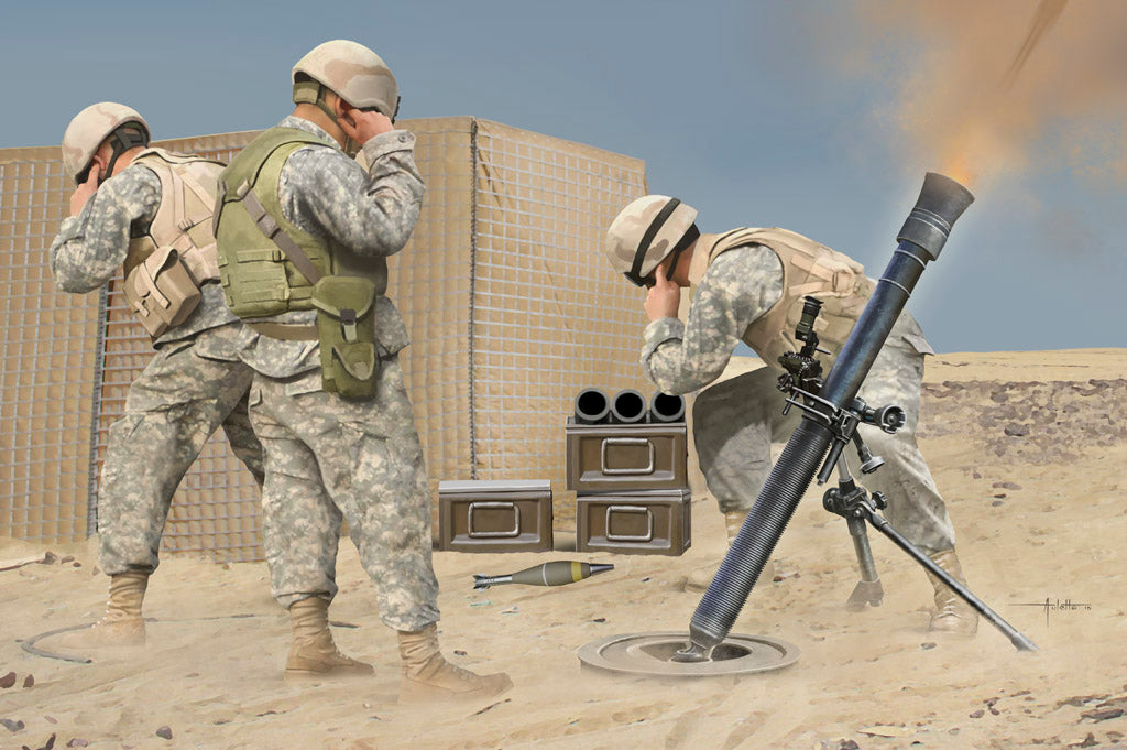 1/3 M252 Mortar - Hobby Sense