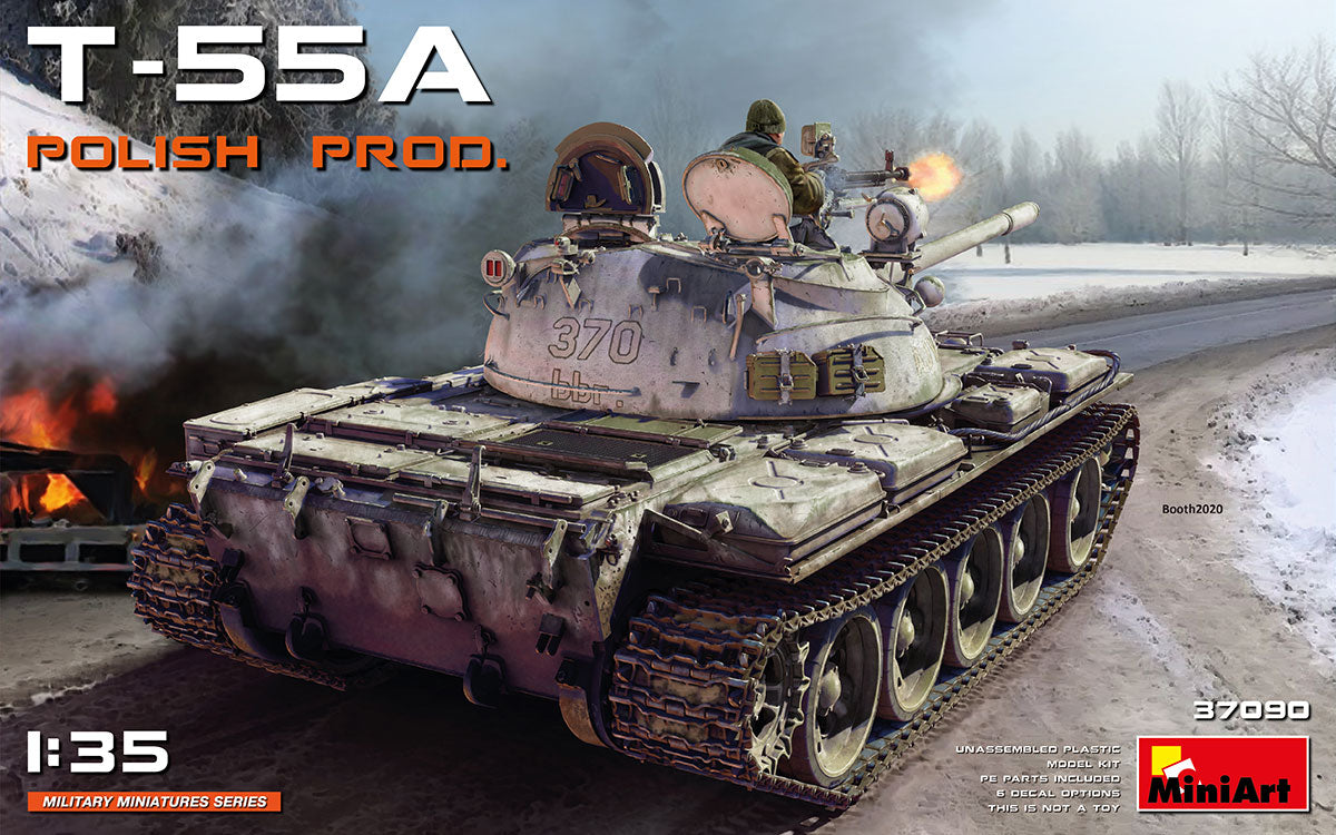 1/35 T55A Polish Production - Hobby Sense