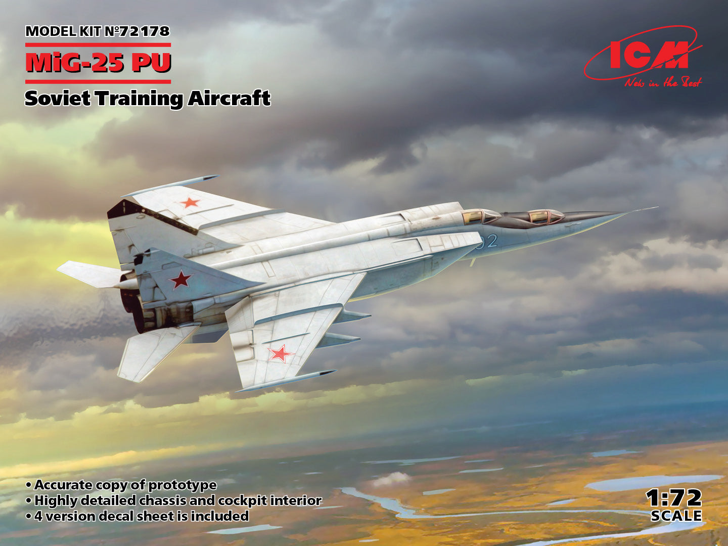 1/72 MiG 25PU, Soviet Training Aircraft - Hobby Sense
