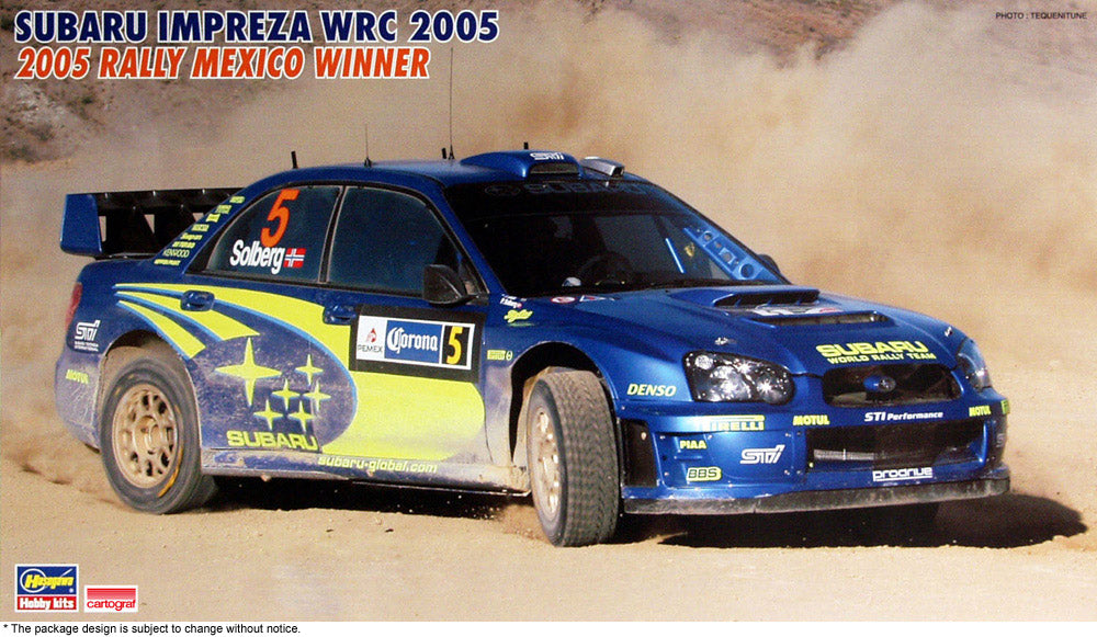 1/24 Subaru Impreza WRC 2005 2005 Rally Mexico Winner - Hobby Sense