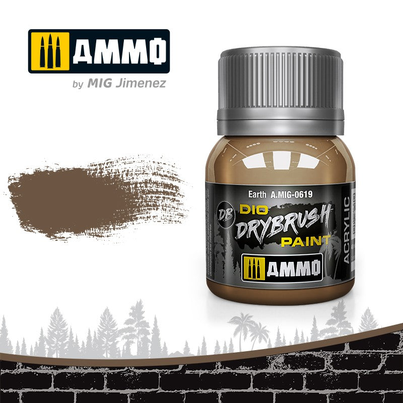 Ammo Mig Drybrush Paints - Hobby Sense