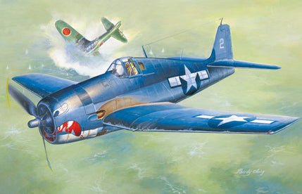1/48 Grumman F6F3 Hellcat Early Version - Hobby Sense