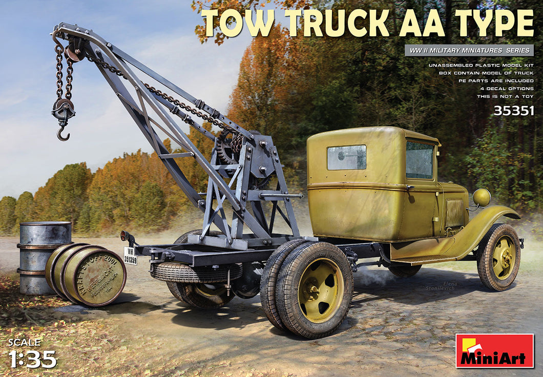 1/35 AA Type Tow Truck - Hobby Sense