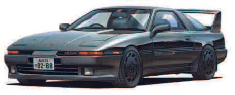 1/24 Toyota Supra 3.0GT Turbo A with Large Size Rear Wing - Hobby Sense