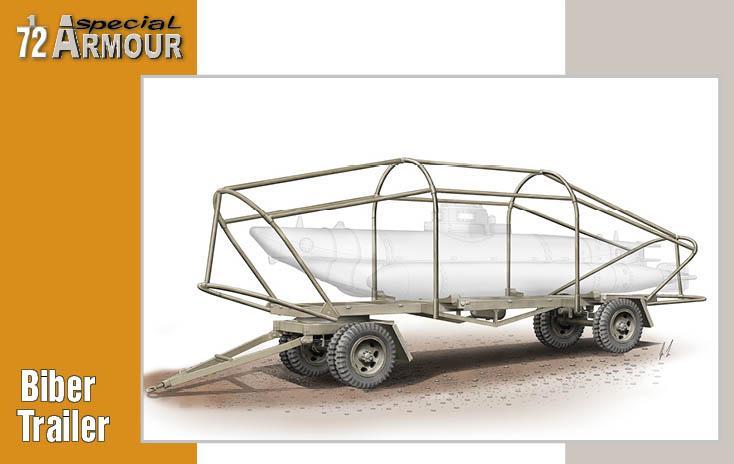 1/72 Biber Trailer - Hobby Sense