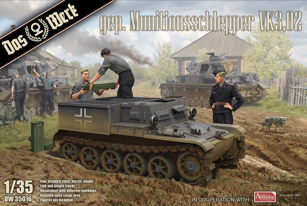 1/35 Gepanzerter Munitionsschlepper VK3.02 - Hobby Sense