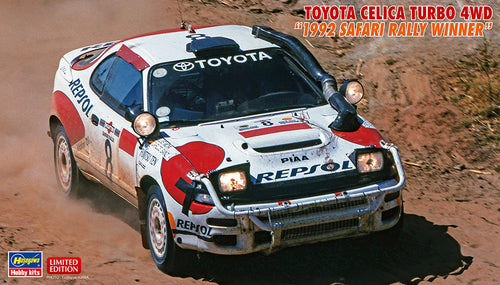 1/24 Toyota Celica Turbo 4WD 1992 Safari Rally Winner - Hobby Sense