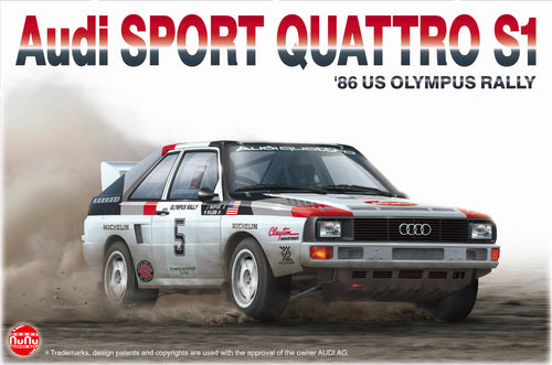 1/24 Audi Sport Quattro S1 '86 US Olympus Rally - Hobby Sense