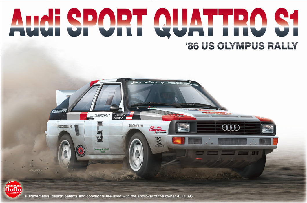 1/24 Audi Sport Quattro S1 '86 US Olympus Rally - Hobby Sense