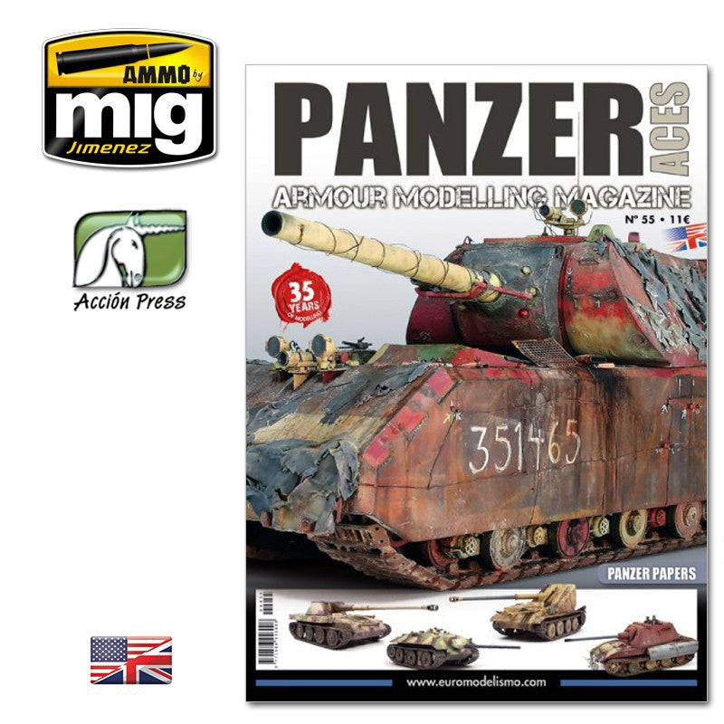 Ammo Mig Panzer Aces No 55: Panzer Papers - Hobby Sense
