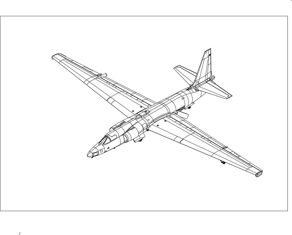 1/72 U2A Dragon Lady - Hobby Sense