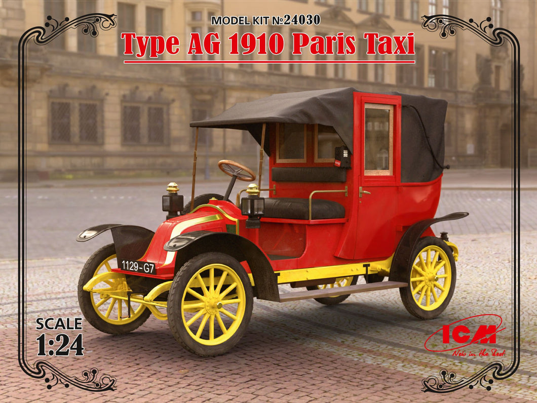 1/24 Type AG 1910 Paris Taxi - Hobby Sense
