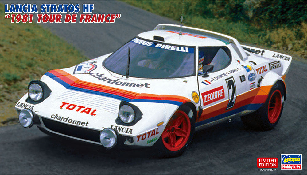1/24 Lancia Stratos HF 1981 Tour de France - Hobby Sense