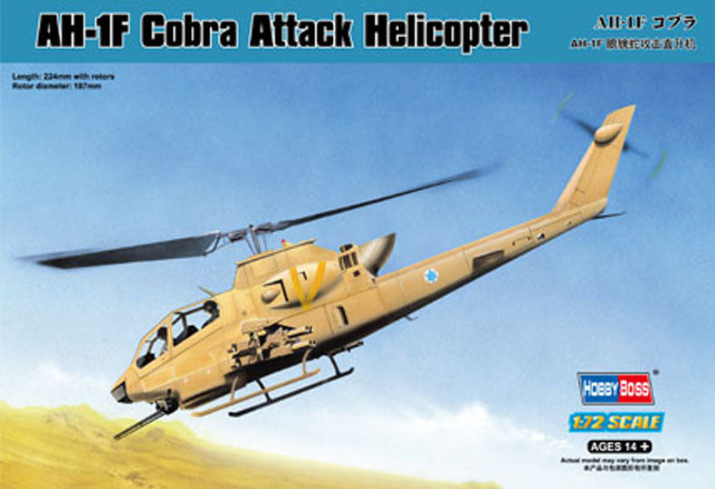 1/72 AH1F Cobra Attack Helicopter - Hobby Sense