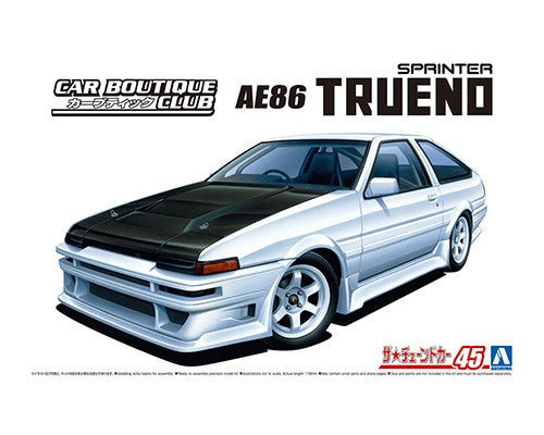 1/24 Toyota AE86 Sprinter Trueno Car Boutique Club - Hobby Sense