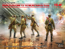 1/35 WWII Soviet BM-13-16 MLRS Vehicle Crew - Hobby Sense