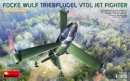 1/35 Focke Wulf Triebflugel (VTOL) Jet Fighter - Hobby Sense