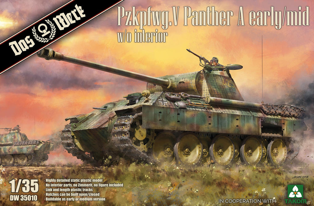 1/35 Panther Ausf.A early / mid Version - Hobby Sense