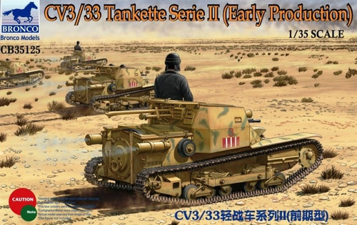 1/35 CV3/33 Tankette Series II Early Prod - Hobby Sense