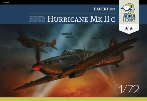 1/72 Hawker Hurricane Mk IIc Expert Set - Hobby Sense