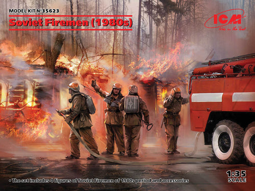 1/35 Soviet Firemen 1980s - Hobby Sense