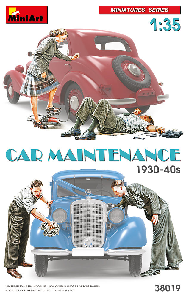 1/35 Car Maintenance 1930-40s - Hobby Sense