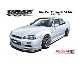 1/24 2001 Nissan Uras ER34 Skyline Type-R - Hobby Sense