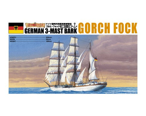 1/350 3 Mast Full Bark Gorch Fock - Hobby Sense