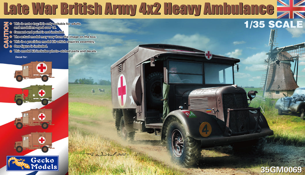 1/35 Late War British Army 4x2 Heavy Ambulance - Hobby Sense