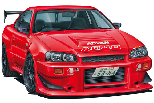 1/24 MCR BNR34 Nissan Skyline GT-R '02 - Hobby Sense