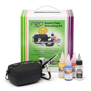 Gravity Feed Airbrushing Kit with NEO CN - Hobby Sense